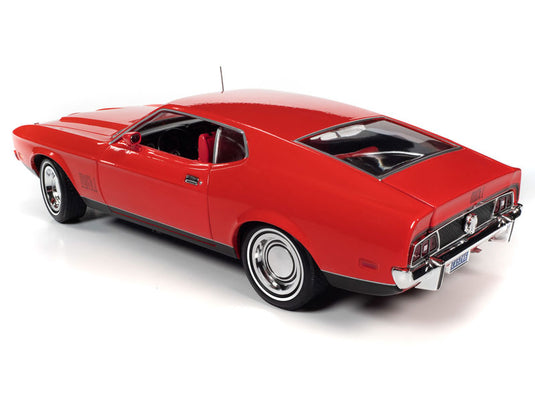 James Bond 007ジェームズ・ボンド 1971 Ford Mustang Mach 1 in Bright Red with Black Graphics - Diamonds Are Forever