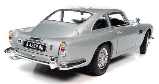 James Bond 007ジェームズ・ボンド 1965 Aston Martin DB5 Coupe in Silver Birch - No Time to Die