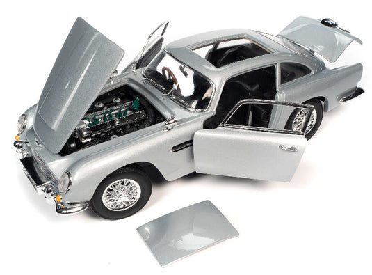 James Bond 007ジェームズ・ボンド 1965 Aston Martin DB5 Coupe in Silver Birch - No Time to Die