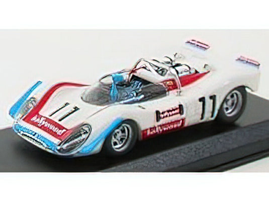 PORSCHEポルシェ 908/2 SPIDER N 11 RIO GRANDE 1971 PEREIRA BUENO WHITE RED BLUE /Best-Model 1/43 ミニカー