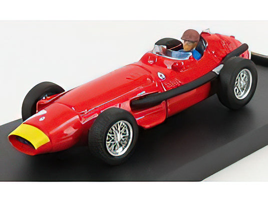MASERATI - F1 250F N 1 WINNER GERMANY GP JUAN MANUEL FANGIO 1957 WORLD CHAMPION - WITH DRIVER FIGURE - RED F1 WOLRD CHAMPION /BRUMM 1/43 ミニカー
