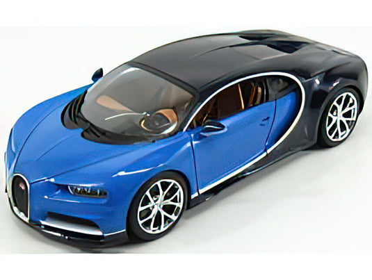 BUGATTI - CHIRON LE PATRON 2016 - ATLANTIC BLUE /Burago 1/18 ミニカー