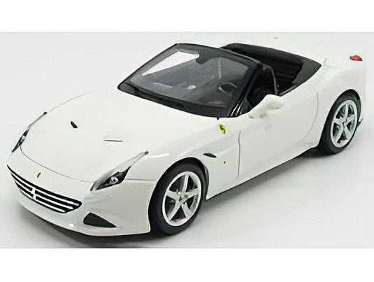 FERRARIフェラーリ CALIFORNIA T SPIDER OPEN ROOF 2014 - WHITE /Burago 1/18 ミニカー