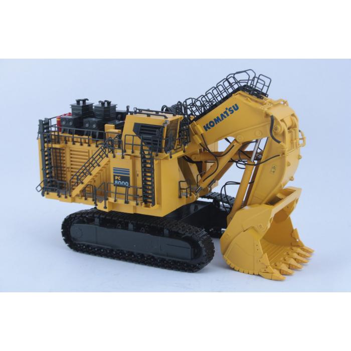 ギャラリービューアに画像をロードする, Komatsuコマツ PC8000-11 Diesel Mining Excavator フロントショベル トラック/Bymo 建設機械模型 工事車両 1/50 ミニカー