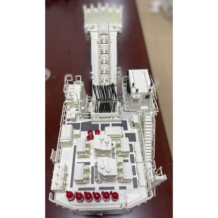 ギャラリービューアに画像をロードする, 【予約】6月以降発売予定KOMASU 油圧ショベル PC8000-11 ディーゼル ホワイト /建設機械模型 工事車両 BYMO 1/50 ミニチュア