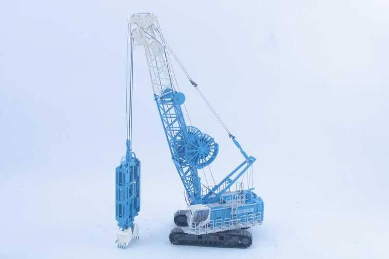 ギャラリービューアに画像をロードする, 【予約】5-6月発売予定BAUER MC96 + DHG V Hydraulic Pile Grab 杭打ち機/Bymo 1/50 ミニチュア 建設機械模型 工事車両