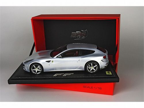 ギャラリービューアに画像をロードする, フェラーリ FF 2011 アブダビシルバー 50台限定 /BBR 1/18 ミニカー