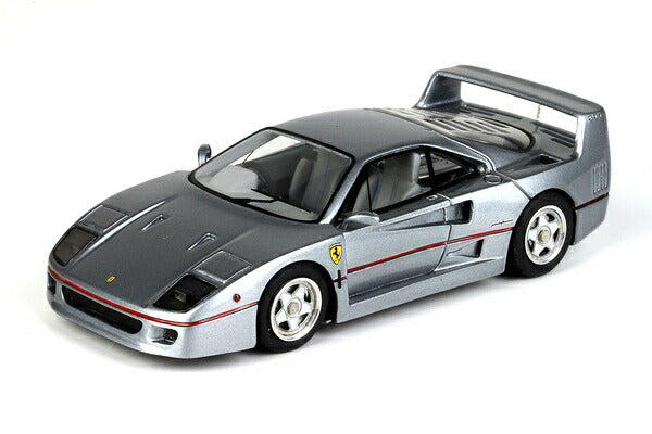ギャラリービューアに画像をロードする, 【予約】5月以降発売予定 フェラーリ F40 Sultan of Brunei 1988 Dark シルバー 144台限定 /BBR 1/43 ミニカー