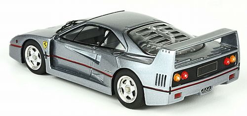 ギャラリービューアに画像をロードする, 【予約】5月以降発売予定 フェラーリ F40 Sultan of Brunei 1988 Dark シルバー 144台限定 /BBR 1/43 ミニカー
