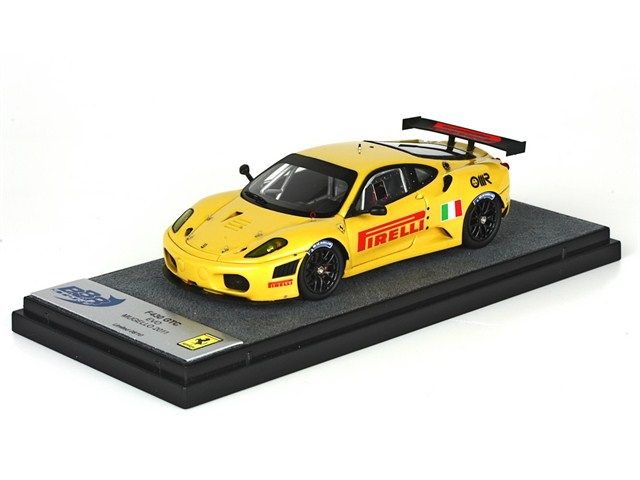 ギャラリービューアに画像をロードする, フェラーリ 430GT2 EVO TEST Mugello 2011 tristrato yellowイエロー 10台限定 /BBR 1/43 ミニカー