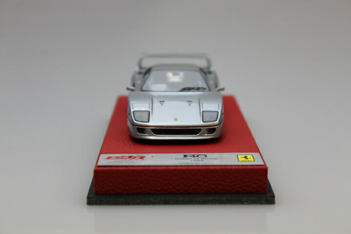 ギャラリービューアに画像をロードする, フェラーリ F40 Sultan of Brunei 1988 Dark シルバー 20台限定 /BBR 1/43 ミニカー