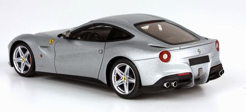 ギャラリービューアに画像をロードする, 【予約】4月以降発売予定 フェラーリ F12 Berlinettaベルリネッタ 2012 Grigio steelシルバーメタリック 150台限定 /BBR 1/43 ミニカー
