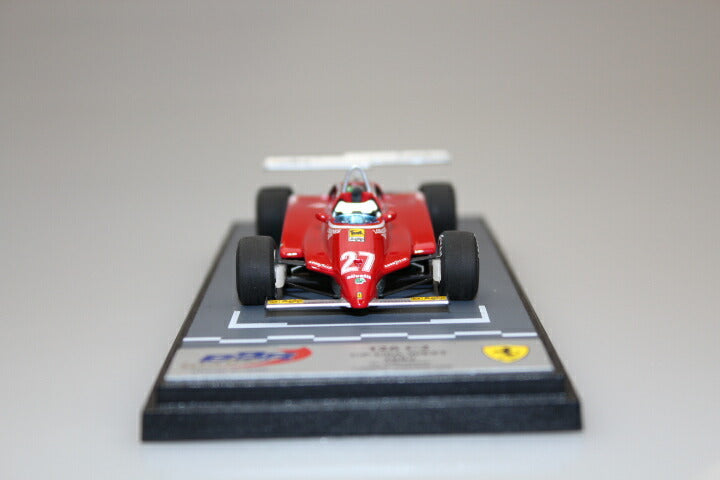 ギャラリービューアに画像をロードする, フェラーリ 126C2 GP USA West 1982 ヴィルヌーヴ /BBR 1/43 レジン ミニカー