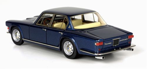 ギャラリービューアに画像をロードする, 【予約】6月以降発売予定 マセラティ クアトロポルテ 1965 ダークブルー 54台限定 /BBR 1/43 レジン ミニカー