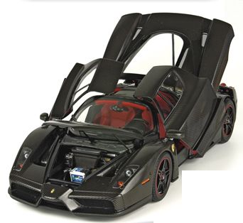 ギャラリービューアに画像をロードする, フェラーリ Enzo Carbon Fibre 1011台限定 /BBR 1/18 ダイキャスト ミニカー