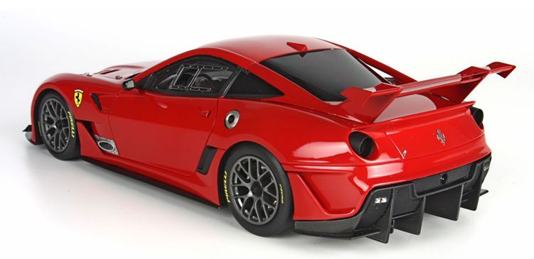 ギャラリービューアに画像をロードする, 【予約】10月以降発売予定 フェラーリ599 XX Evo ロッソコルサ322 50台限定 /BBR 1/18 レジン ミニカー