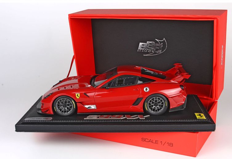 ギャラリービューアに画像をロードする, 【予約】10月以降発売予定 フェラーリ599 XX Evo ロッソコルサ322 50台限定 /BBR 1/18 レジン ミニカー