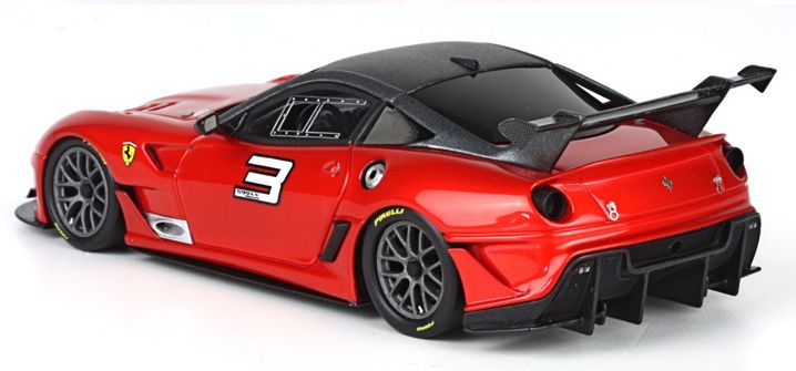 ギャラリービューアに画像をロードする, 【予約】Ferrariフェラーリ 599XX EVO ボローニャモーターショー 200台限定 /BBR 1/43 レジン ミニカー