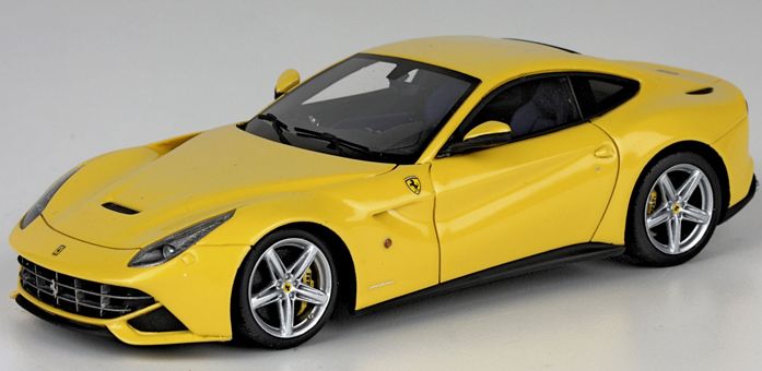 ギャラリービューアに画像をロードする, 【予約】Ferrari F12 Berliniettaフェラーリ ベルリネッタ Giallo Modenaイエロー 4305 40台限定 /BBR 1/43 レジン ミニカー