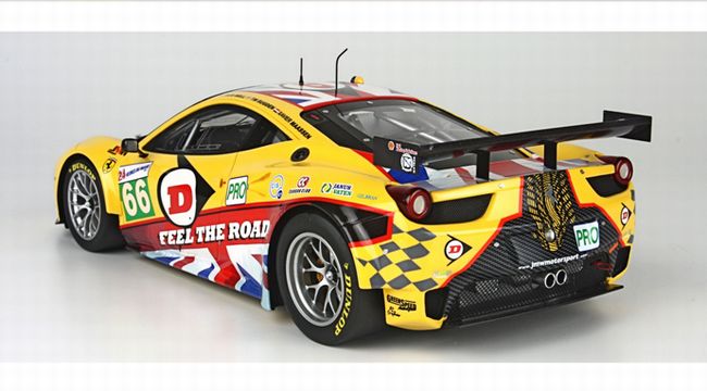 ギャラリービューアに画像をロードする, 【予約】Ferrariフェラーリ 458 GT2 Le Mansルマン 2011 Team JMW Motorsport 150台限定 /BBR 1/18 レジンミニカー