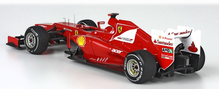 ギャラリービューアに画像をロードする, Ferrariフェラーリ F2012 マレーシアGP スリックタイヤ 150台限定 /BBR 1/43 レジン ミニカー