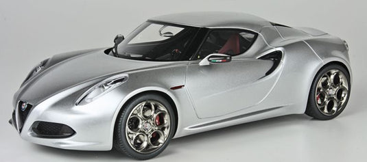 【予約】12月以降発売予定 Alfa Romeoアルファロメオ 4C Concept  Frankfurt 2011 メタリックスチール 80台限定 /BBR 1/18 レジンミニカー