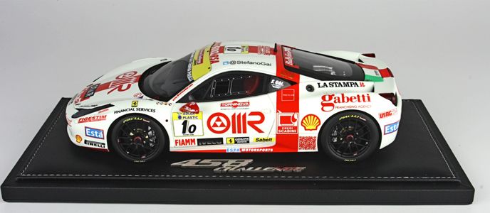 ギャラリービューアに画像をロードする, 【予約】Ferrariフェラーリ 458 Challenge 2012 Monza (Italy) team Rosso Corsa100台限定 /BBR 1/18 レジンミニカー