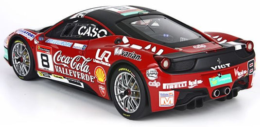 【予約】2月以降発売 Ferrariフェラーリ 458 Challenge Italia  Team De Poi  /BBR 1/18 レジンミニカー