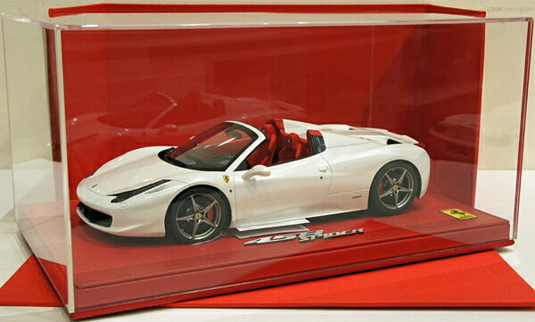 ギャラリービューアに画像をロードする, 【予約】特注 Ferrariフェラーリ 458 Italia Spider Bianco Italia 10台限定/BBR 1/18 レジンモデル ミニカー