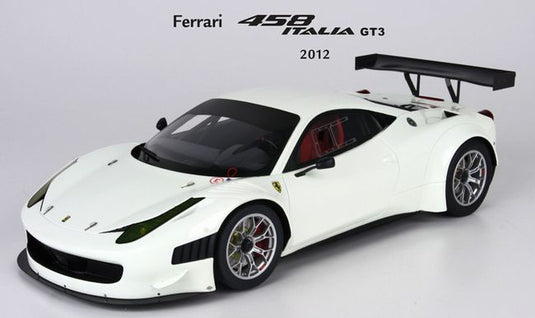Ferrariフェラーリ458 GT3 2012 Avus white 100  30台限定  /BBR 1/18 レジンミニカー