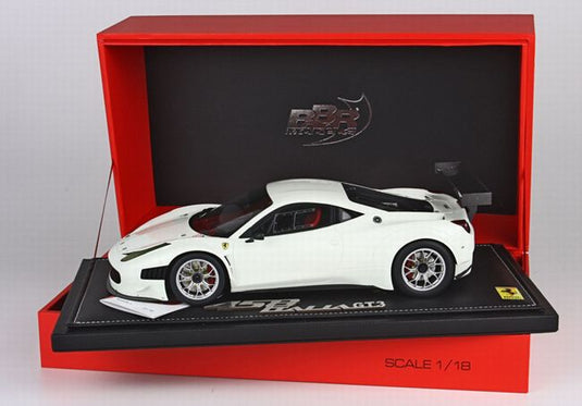Ferrariフェラーリ458 GT3 2012 Avus white 100  30台限定  /BBR 1/18 レジンミニカー