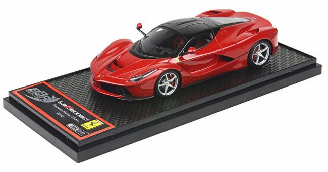 ギャラリービューアに画像をロードする, Ferrariフェラーリ LaFerrariラ・フェラーリ ジュネーブモーターショー2013 レッド /BBR 1/43 レジン ミニカー