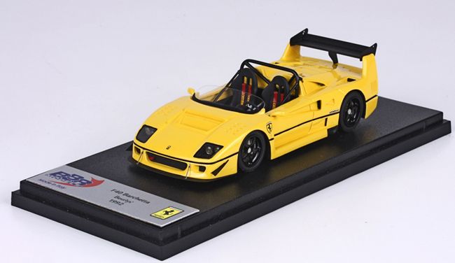 ギャラリービューアに画像をロードする, Ferrariフェラーリ F40 Barchetta Beurlys 1992イエロー /BBR 1/43 レジンミニカー
