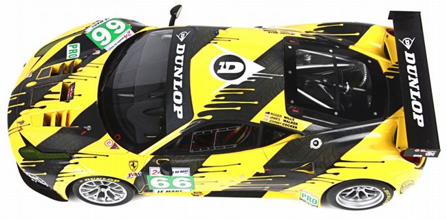 ギャラリービューアに画像をロードする, 【予約】6月以降発売予定Ferrariフェラーリ 458 GT2 GTE PRO ルマン24時間 2012 /BBR 1/18 レジン ミニカー
