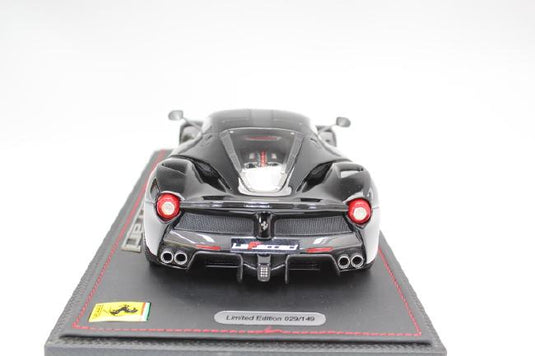 Ferrari ラ・フェラーリ Geneve AutoShow 2013 グロスブラック/ブラックルーフ 149台限定 /BBR 1/18レジンミニカー