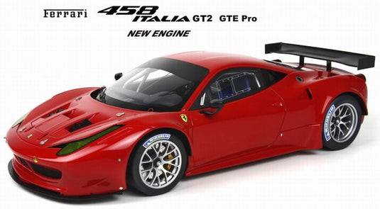 Ferrariフェラーリ 458 Italia GT2 GTE PRO NEW Engine 2012 Rosso Corsa 322 99台限定 /BBR 1/18 レジンミニカー
