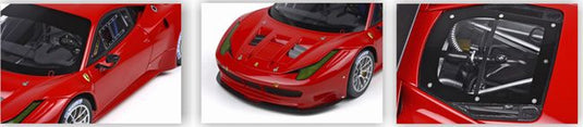 Ferrariフェラーリ 458 Italia GT2 GTE PRO NEW Engine 2012 Rosso Corsa 322 99台限定 /BBR 1/18 レジンミニカー