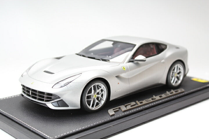 ギャラリービューアに画像をロードする, Ferrariフェラーリ F12 Berlinettaベルリネッタ 2012 Grigio Steel 52台限定 /BBR 1/18 レジンミニカー