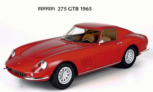 【予約】Ferrariフェラーリ  275 GTB 1965 レッド 250台限定 /BBR 1/18 レジンミニカー