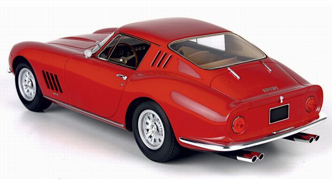 ギャラリービューアに画像をロードする, 【予約】Ferrariフェラーリ 275 GTB 1965 レッド 250台限定 /BBR 1/18 レジンミニカー