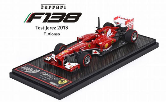Ferrariフェラーリ F138 Test Jerez 2013 /BBR 1/43 レジンミニカー