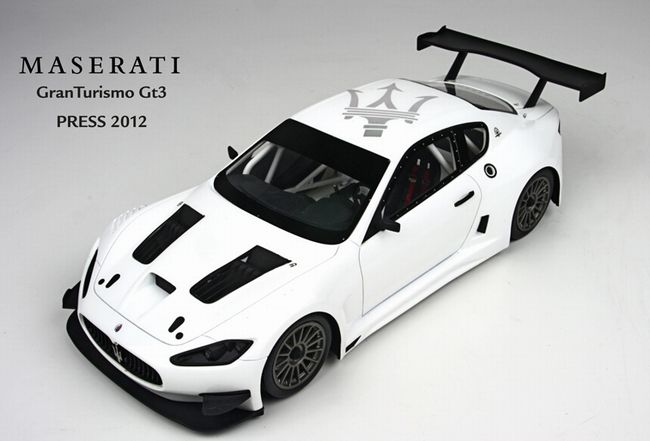 ギャラリービューアに画像をロードする, 【予約】Maseratiマセラティ グランツーリスモ MC GT3 2012 リミテッドエディション /BBR 1/18 ミニカー