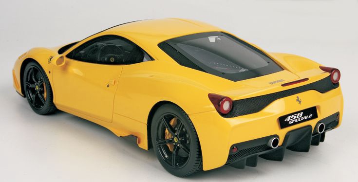 ギャラリービューアに画像をロードする, 【予約】Ferrariフェラーリ 458 Speciale イエロー /BBR 1/18 ミニカー