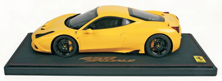 ギャラリービューアに画像をロードする, 【予約】Ferrariフェラーリ 458 Speciale イエロー /BBR 1/18 ミニカー