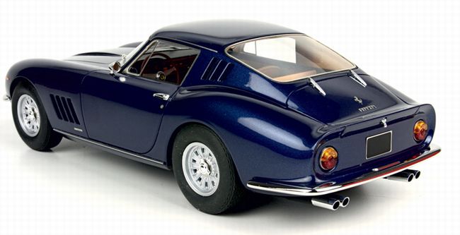 ギャラリービューアに画像をロードする, Ferrariフェラーリ  275 GTB 1965 blue /BBR 1/18 レジンミニカー