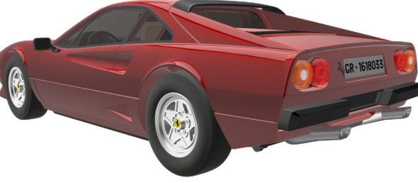 ギャラリービューアに画像をロードする, 【予約】Ferrariフェラーリ 208 GTB Turbo /BBR1/18 レジンミニカー