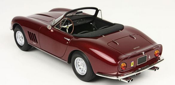ギャラリービューアに画像をロードする, 【予約】Ferrariフェラーリ 275 GTS/4 NART 1967 Metal red /BBR1/18 レジンミニカー