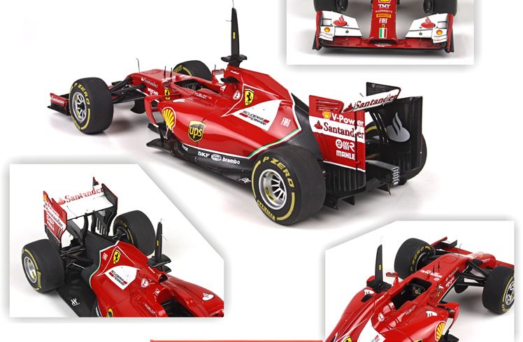 ギャラリービューアに画像をロードする, 【予約】Ferrariフェラーリ F14T Test Jazz 2014 Alonso 99台限定 /BBR1/18 レジンミニカー