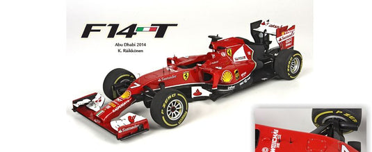 【予約】Ferrariフェラーリ F14T Abu Dhabi 2014 Alonso 148台限定 /BBR1/18 レジンミニカー
