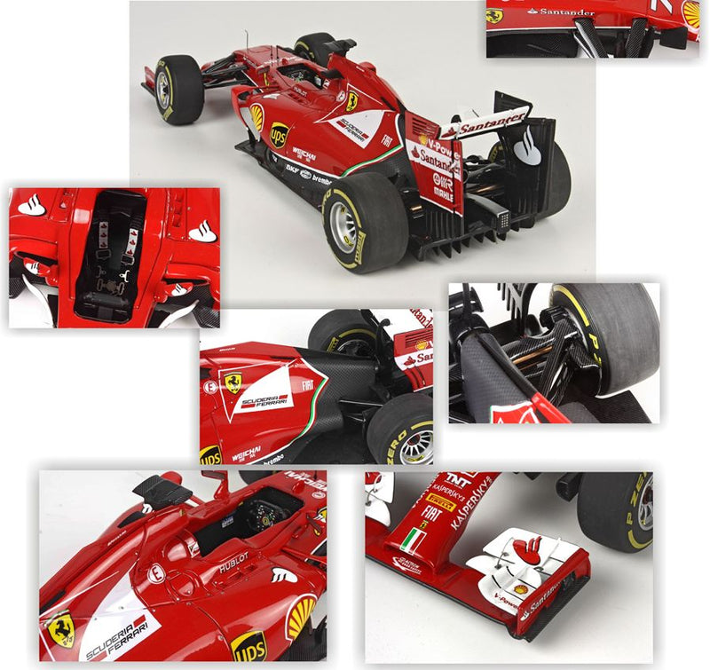 ギャラリービューアに画像をロードする, 【予約】Ferrariフェラーリ F14T Abu Dhabi 2014 Alonso 148台限定 /BBR1/18 レジンミニカー
